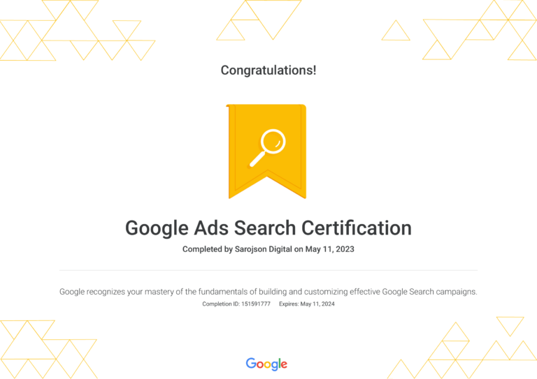 Google Ads Search Certification _ Google-1