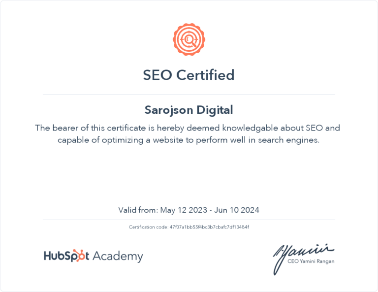 Hubspot Technical SEO